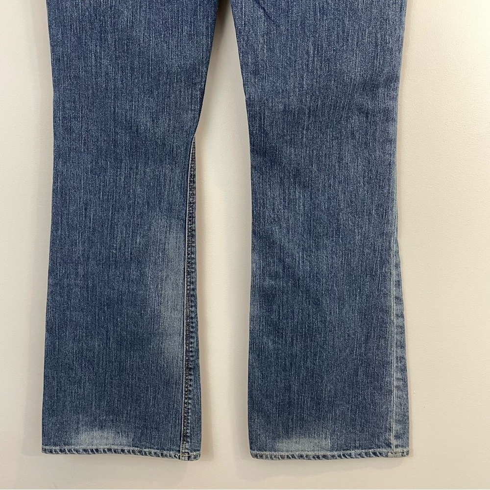Vtg Silver Jeans Amie Flare Leg Women’s 28/34 Medium Blue Denim Lower Rise Y2k - Picture 4 of 14